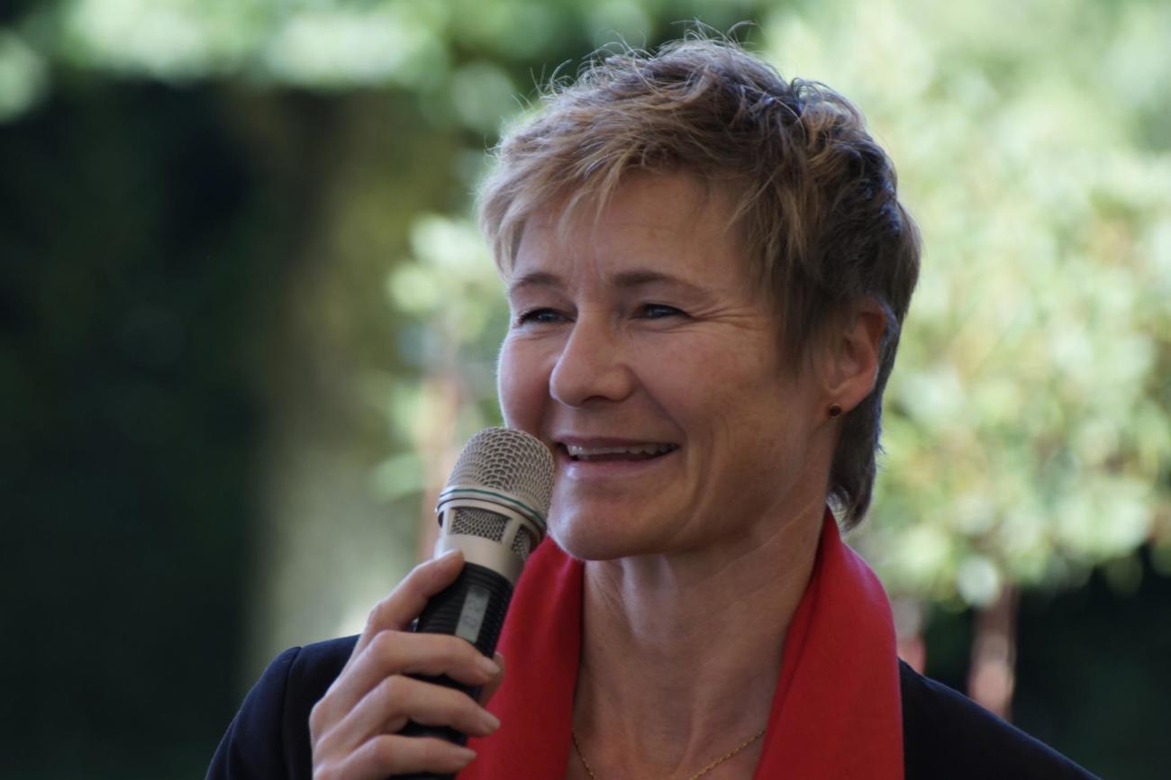 Jeannette Tobler, Präsidentin der Evangelischen Kirchgemeinde Romanshorn-Salmsach.