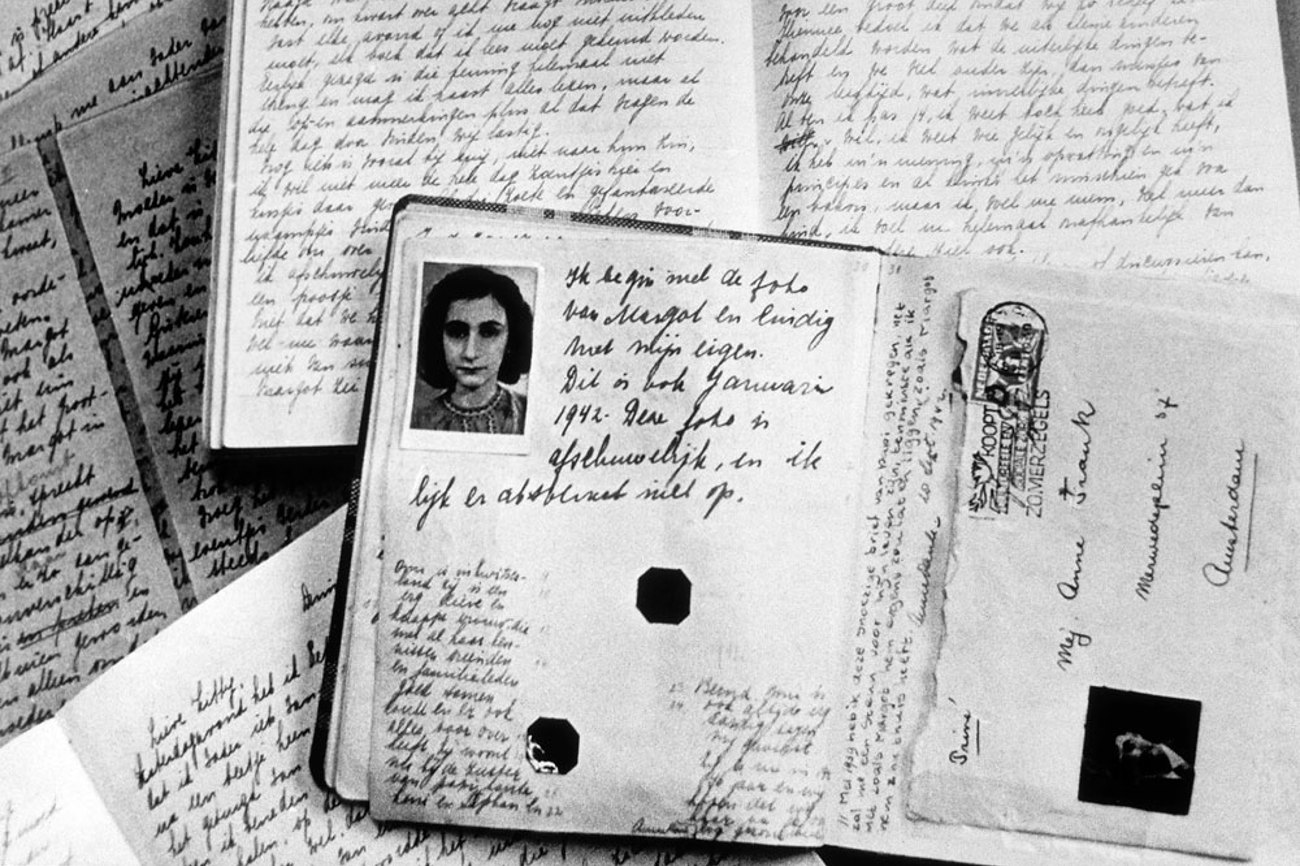 Tagebücher von Anne Frank, die 1942–44 in Amsterdam geschrieben und 1946 veröffentlicht wurden. | Foto: epd