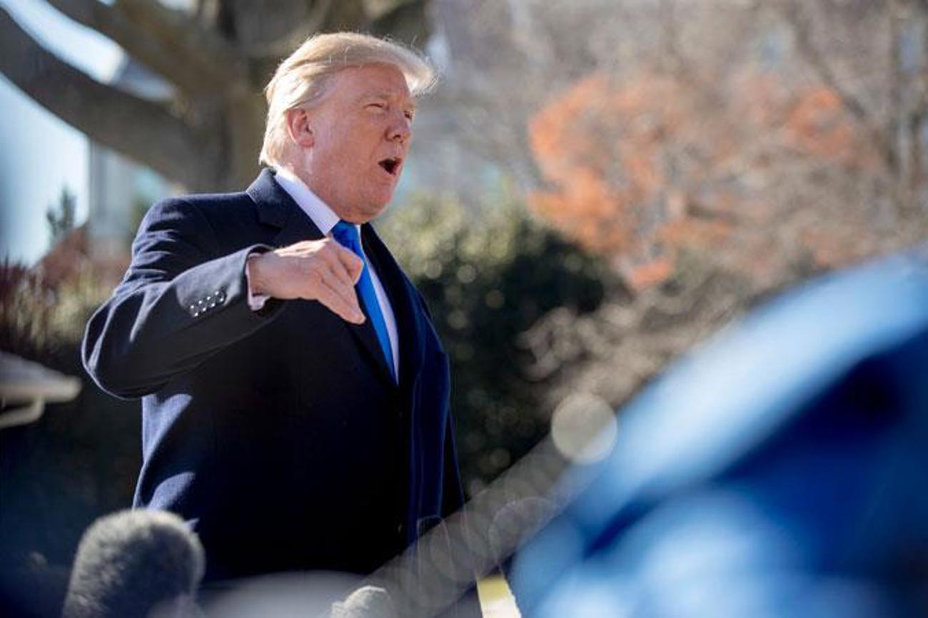 Wenn der US-Präsident Donald Trump twittert, sorgt er für Schlagzeilen auf der ganzen Welt. | Keystone