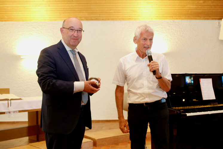 Gelungener Bettag mit Regierungsrat Beat Tinner