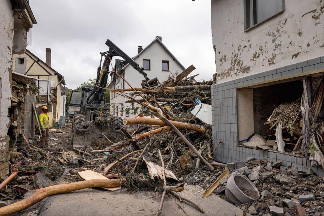Ein Bild der Zerstörung im Westen Deuschlands. | Frank Schulze/epd-Bild