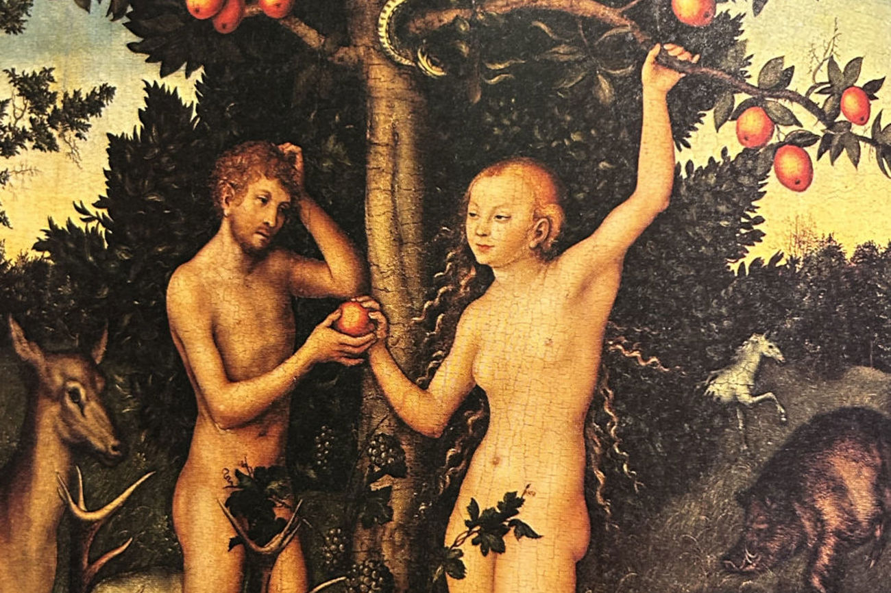 Der Sündenfall erzählt von der Entstehung der Scham. | Foto: zVg Der Sündenfall erzählt von der Entstehung der Scham. | Foto: zVg