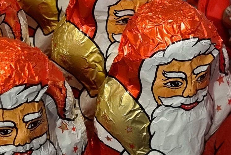 Ein Samichlaus für die Kassierin