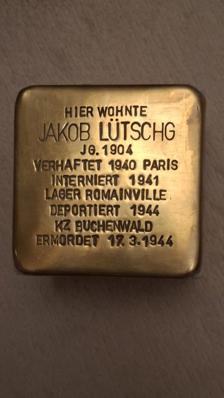 Stolpersteinlegung in Balgach