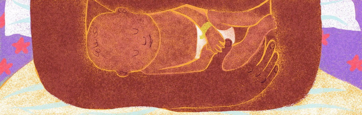 Geborgen | Illustration: Jonathan Németh