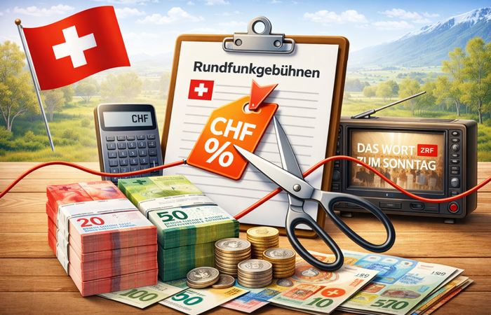 SRG-Gebühr: 200 statt 335 Franken?