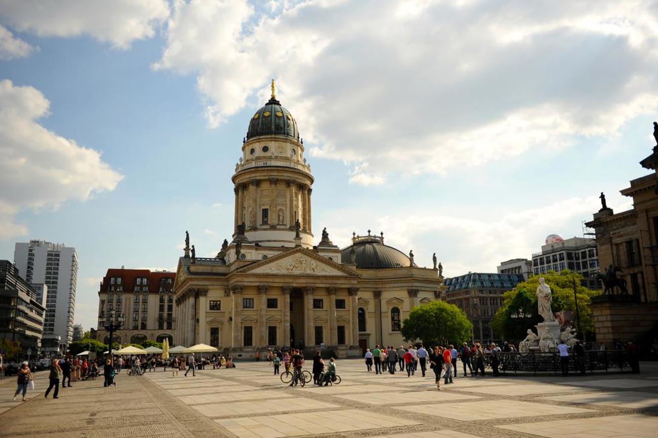 Die Französische Friedrichstadtkirche am Gendarmenmarkt in Berlin ist die erste Kirche in der Innenstadt, die einen sogenannten «Godspot» zur Verfügung stellt. | Marco Derksen/Flickr