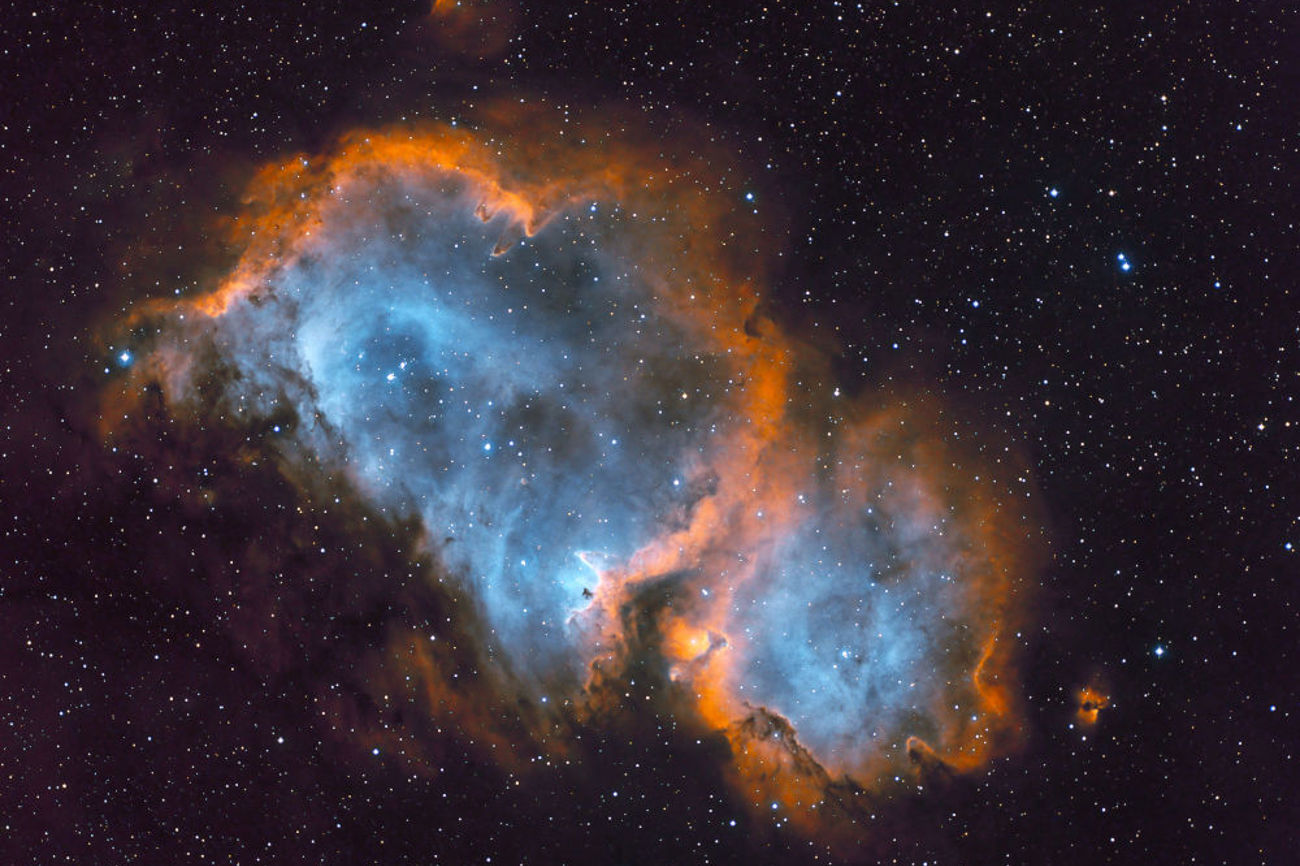 Teleskop-Bild der Soul Nebula (Seelennebel) | Bild: Ben Moore Teleskop-Bild der Soul Nebula (Seelennebel) | Bild: Ben Moore