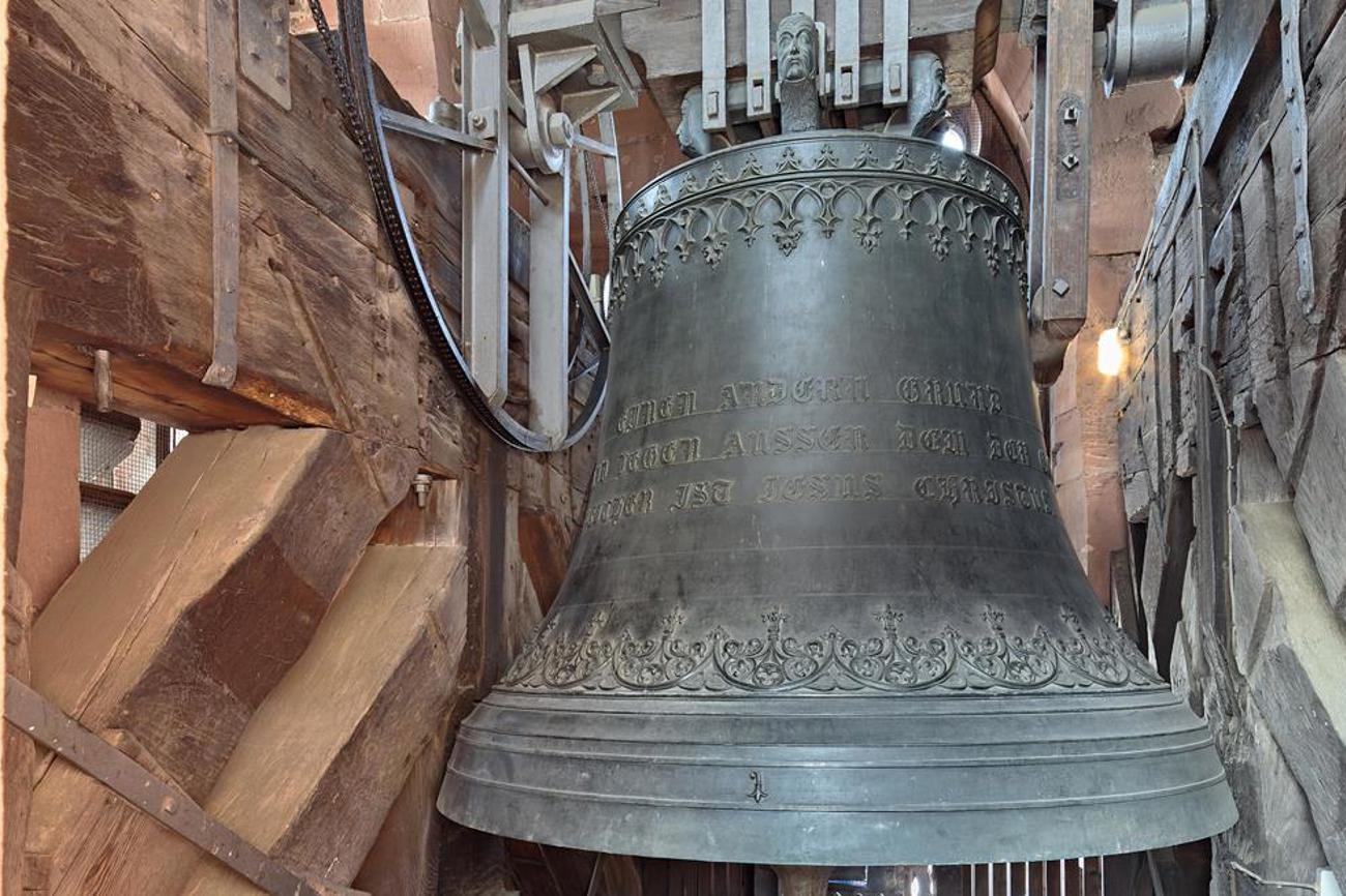 Die «Papstglocke» hat einen tiefen, dumpfen Ton. | erkbs/Peter Schulthess
