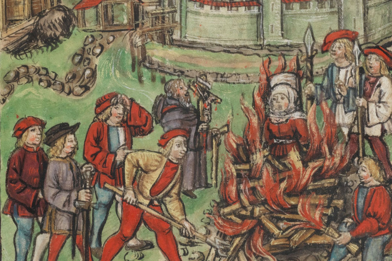 Bildnachweis: Luzern, Korporation Luzern, S 23 fol., p. 121, Eidgenössische Chronik des Luzerners Diebold Schilling. Bildnachweis: Luzern, Korporation Luzern, S 23 fol., p. 121, Eidgenössische Chronik des Luzerners Diebold Schilling.