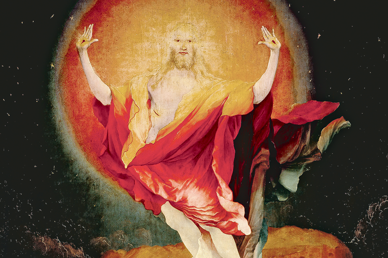 Das Osterwunder erschüttert die Welt: Die Auferstehung Christi von Matthias Grünewald, Isenheimer Altar in Colmar. | Foto: epd