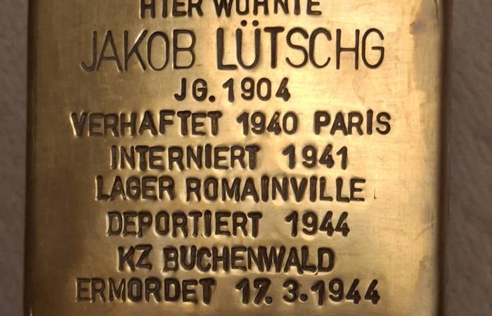 Stolpersteinlegung in Balgach