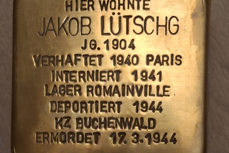 Stolpersteinlegung in Balgach