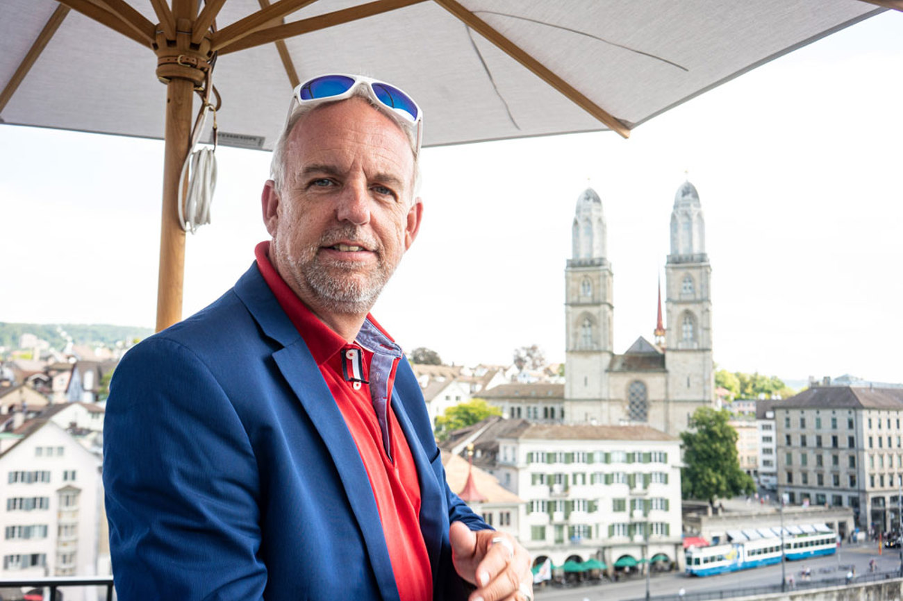 Michael Landwehr, evangelischer Pfarrer und Präsident des Vereins «Kirchen + Tourismus Schweiz», gilt als «Mister Tourismus der Schweizer Kirchen». | Foto: Vera Rüttimann